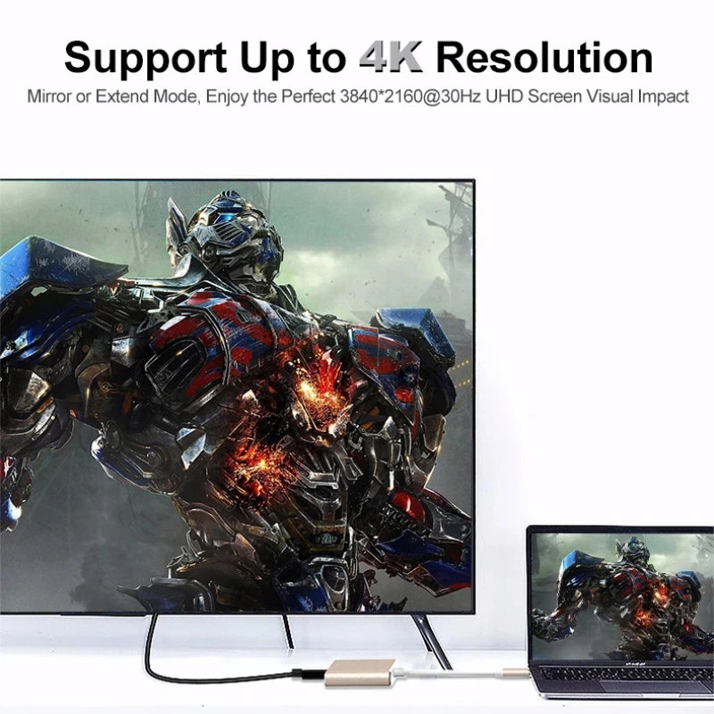 3 In 1 Type-c to Hdmi